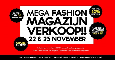 Mega Fashion Magazijnverkoop | Den Bosch - 1