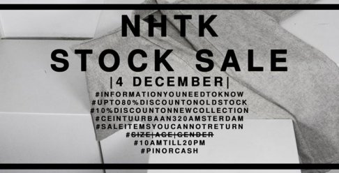 NHTK STOCK SALE