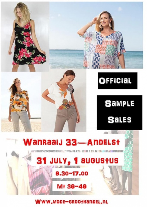 Sample sale zomer 2020 Bigfashionbrands