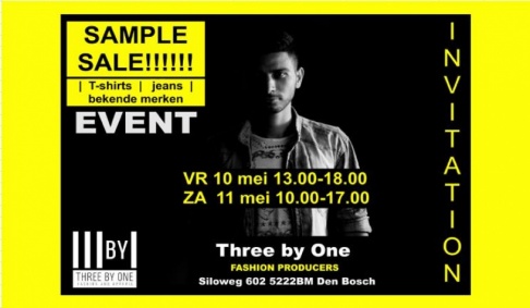 Three By One sample sale - 1