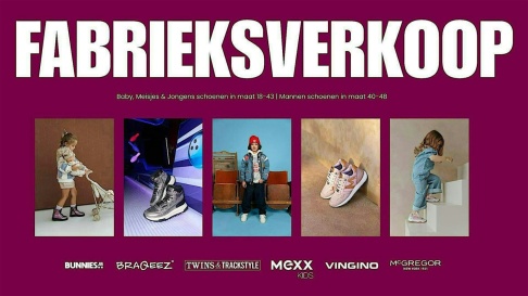Fabrieksverkoop kinderschoenen Van Gastel Shoes