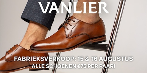 VANLIER fabrieksverkoop