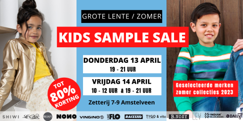 Kids Zomer Sale 13 & 14 april - 1