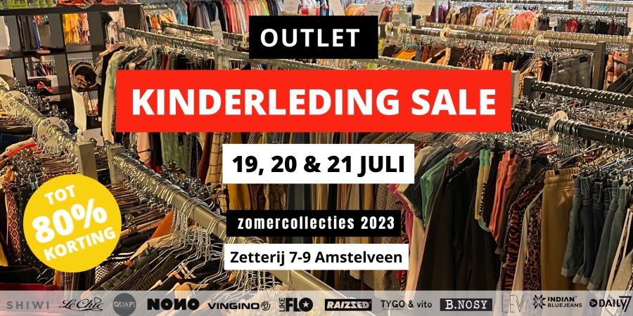 Outet Kids Sale 19 ,20 & 21 juli - 1