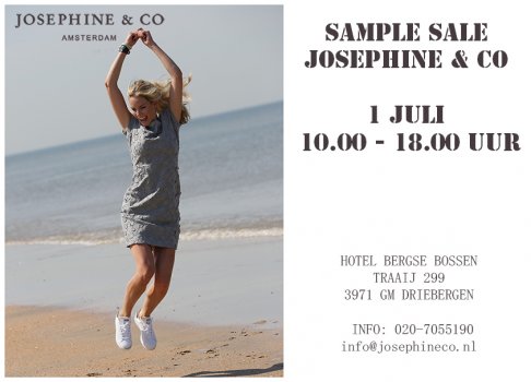 Sample Sale Josephine & Co Summer \'16 in Driebergen