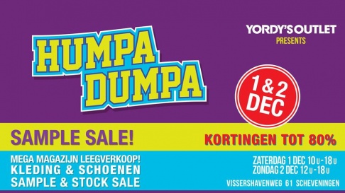 Humpa Dumpa winter sample sale