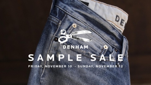 DENHAM Friends & Family Sample Sale - 1