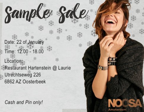 Noosa-Amsterdam Winter Sample Sale  - 1