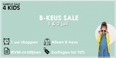  SampleSale4Kids B-Keus Sample Sale