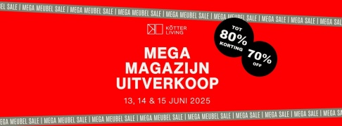 Kötter Living magazijn uitverkoop