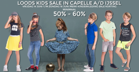Loods kids sale -60% Capelle a/d IJssel