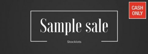 Stocklots Sample Sale