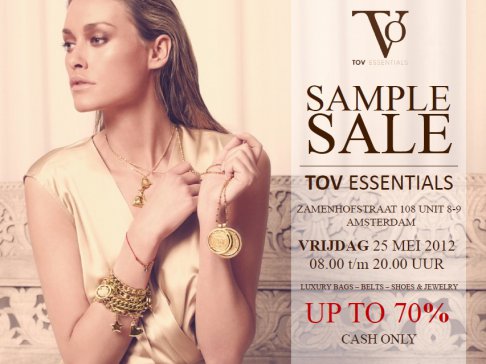 TOV Essentials een sample sale