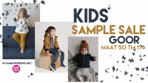 Kids sample sale in Goor 40% t/m 60% korting! - Pinc Sale  - 1