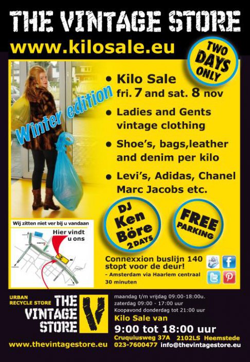 Vintage Kilo Sale Event in Heemstede - 1