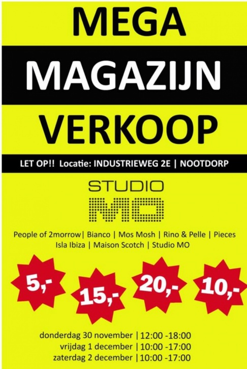 Sample sale bij Studio MO - 1