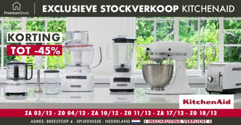 KitchenAid stockverkoop Spijkenisse (NL) - 1