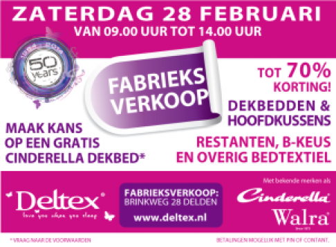 Fabrieksverkoop 28 februari 2015 - beddegoed - 1