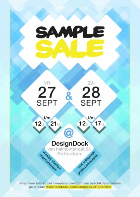 Sample Sale Designdock Rotterdam - 1