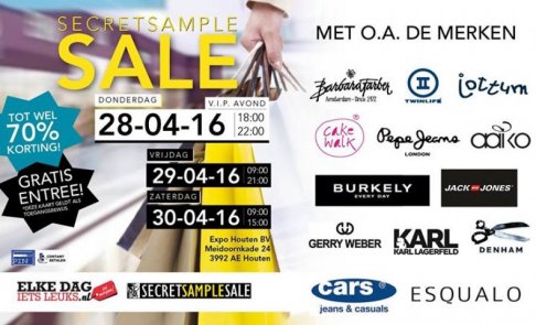 Secret Sample Sale Houten - 1