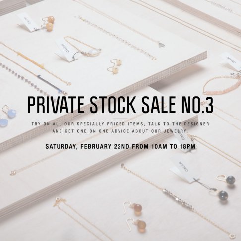 Calor Jewelry Private Stock Sale no.3 - 1