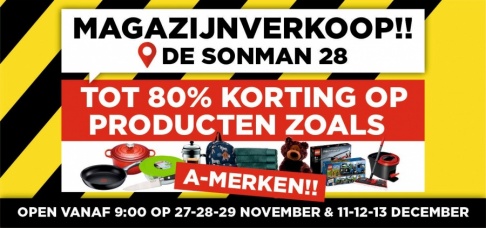 Magazijnverkoop 4Everyware  - 1