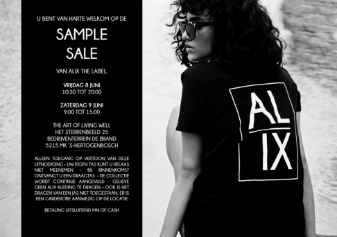 ALIX The Label Sample Sale 2018
