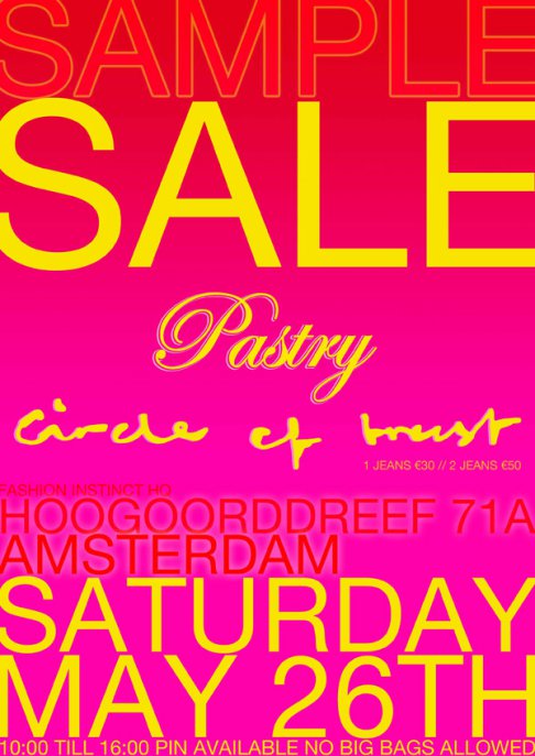 Sample sale circle of trust
