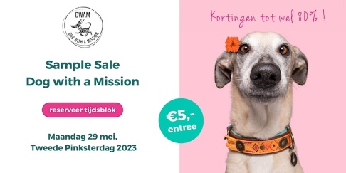  Dog with a Mission sample sale