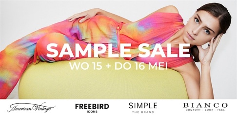 Blosh sample sale: American Vintage, Freebird, Simple & Bianco - 1