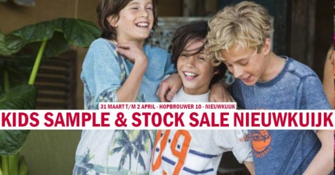 Loods of Stock Merkkinderkleding Sample & Stock Sale Nieuwkuijk - 3
