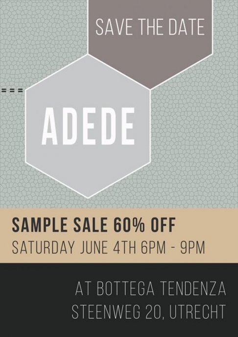 ADEDE Sample Sale - 1