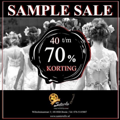 Sample Sale Santerello