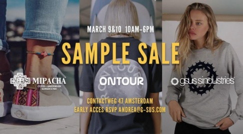 Sample Sale Mipacha, Ontour en Gsus