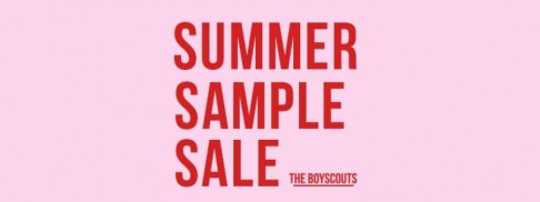 The Boyscouts Summer Sample Sale - 3