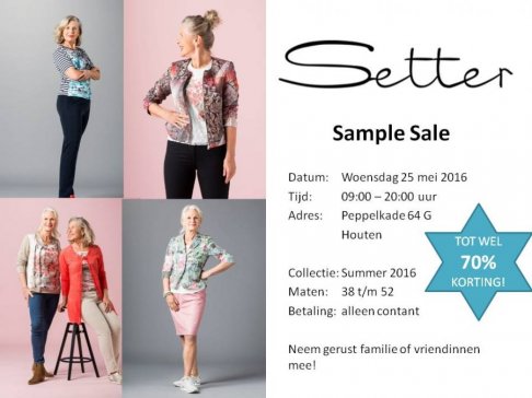 Sample sale Setter