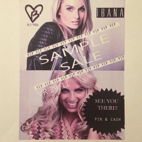 Bloved/Ibana Sample Sale