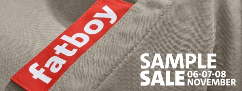 fatboy sample sale - 1