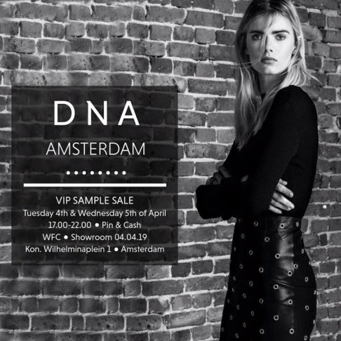 DNA Amsterdam VIP sample sale - 1