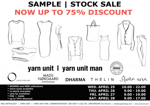 YARN UNIT | WIG ANTHOLOGY sample stock sale - 1