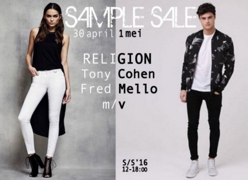 Sample Sale Religion - Tony Cohen - Fred Mello - 1
