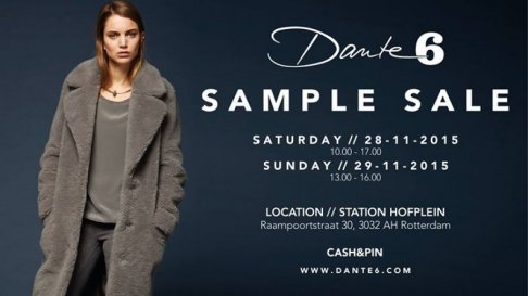 DANTE6 SAMPLE & STOCK  SALE - 1