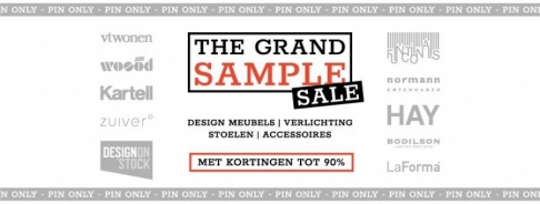 The Grand Sample Sale | Design meubels tot wel 90% afgeprijsd! - 1