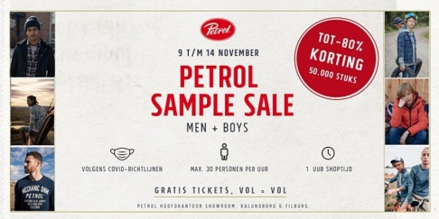 Petrol sample sale