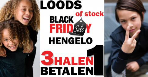 Black Friday - 3 halen 1 betalen bij LOODS of stock Hengelo - 1