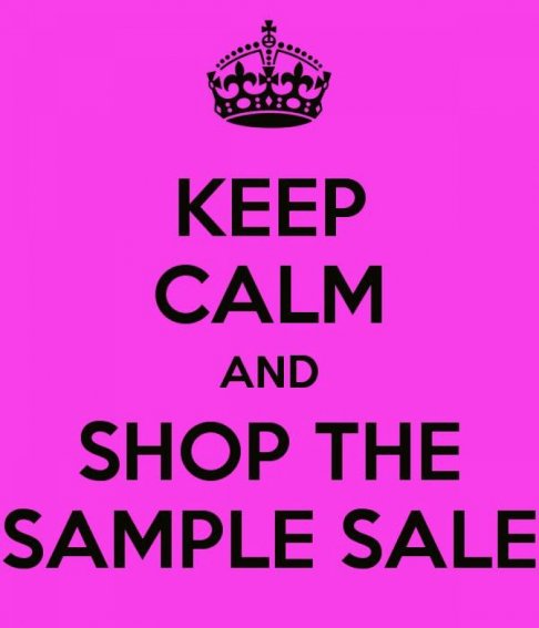 Sample sale bij Stylo-by-Sher