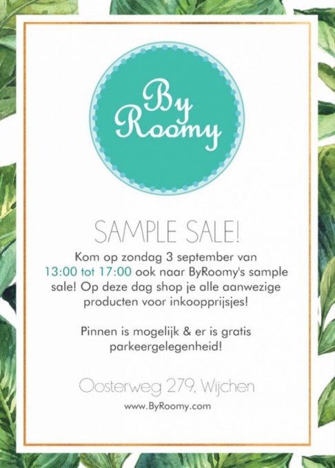Sample Sale By Roomy  - 1