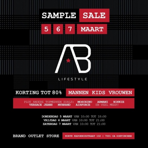AB Lifestyle Sample Sale - 1