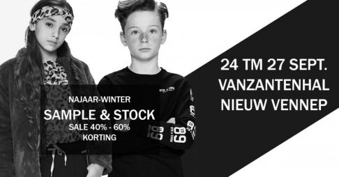 Sample en stocksale kinderkleding