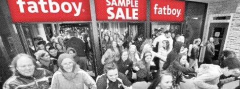 Fatboy Sample Sale